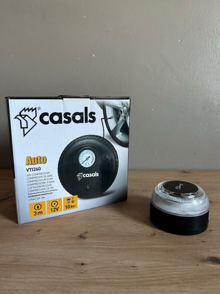 Inflador Casals VTI260 y Baliza V16