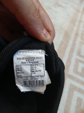Zapatillas deportivas negras