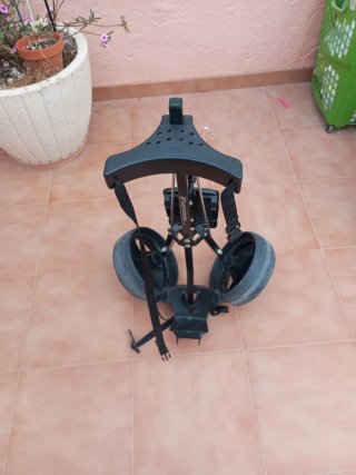 Carro para bolsa de palos de  golf Mitsushiba
