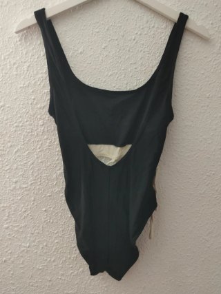 Bañador negro y blanco talla 38