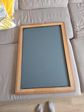 Espejo de madera maciza