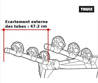 Portabicicletas Thule ClipOn 9104