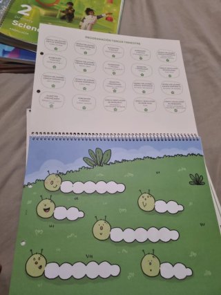 Libreta Matemáticas 3 años Tercer trimestre