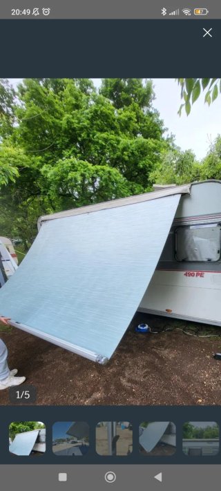 Toldo Thule Omnistor 1200 para caravana