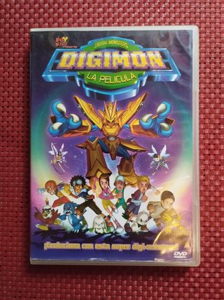 DVD Digimon La Película Español
