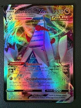 Carta Pokémon Duraludon VMAX 123/203