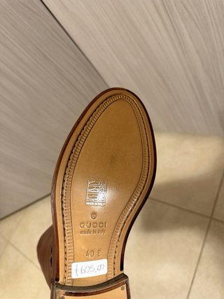 Stivali Gucci Pelle Marrone Tg 40 Nuovi