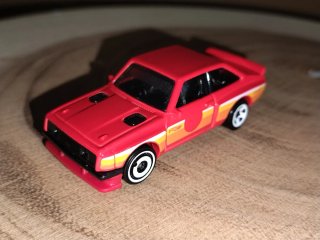 Ford Escort RS2000 Hot Wheels Rojo