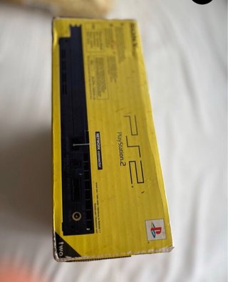 Consola PlayStation 2 (PS2) Sony Negra con caja