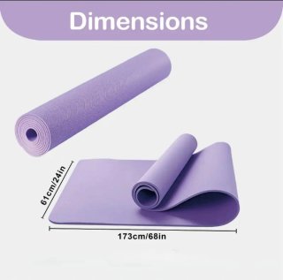 Esterilla Fitness Gruesa con Bolsa