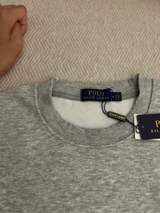 Sudadera Polo Ralph Lauren Gris Talla M