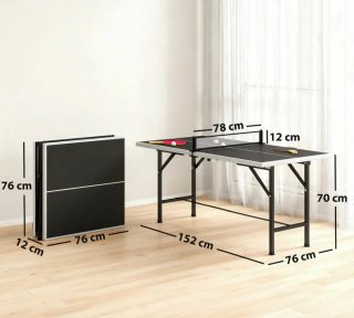 Mini mesa ping pong plegable