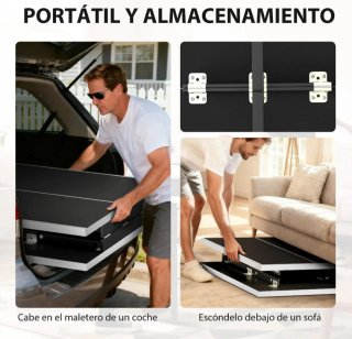 Mini mesa ping pong plegable