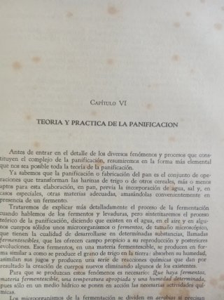 Manual de panaderia profesional antiguo.Montagut