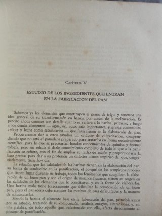 Manual de panaderia profesional antiguo.Montagut