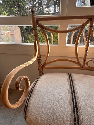 Antiguo Banco Thonet Francés Antiguo Siglo XIX