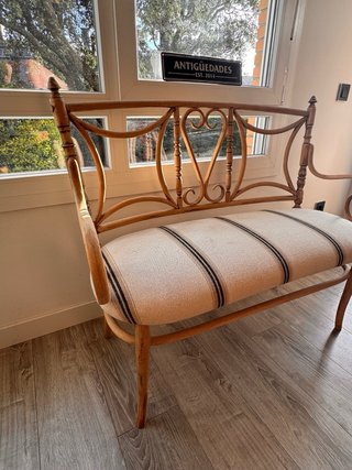 Antiguo Banco Thonet Francés Antiguo Siglo XIX
