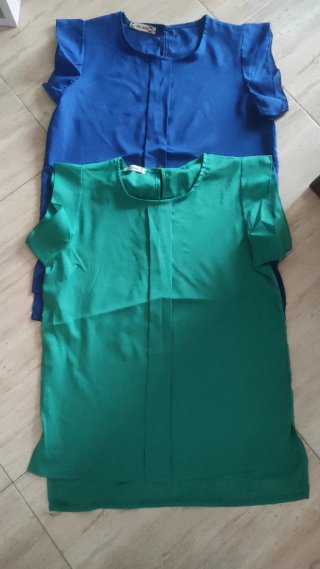 2 Camisas gasa Talla S/M