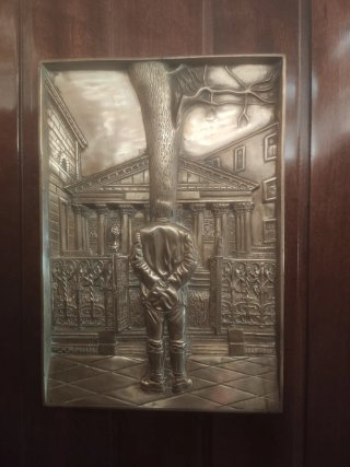 Cuadro Bronce Árbol de Gernika