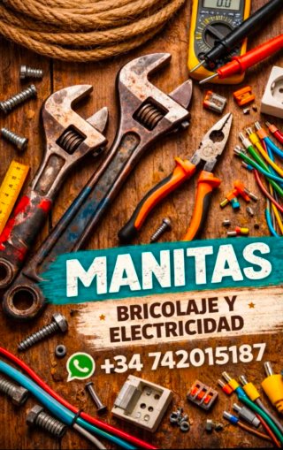 Bricolaje y electricidad manitas a domicilio
