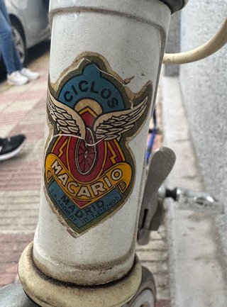 Bicicleta Vintage Macario Madrid