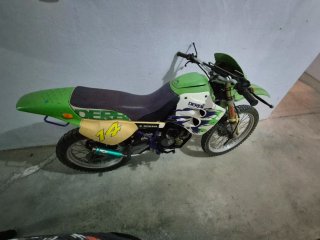 Derbi Senda R Verde y Blanca