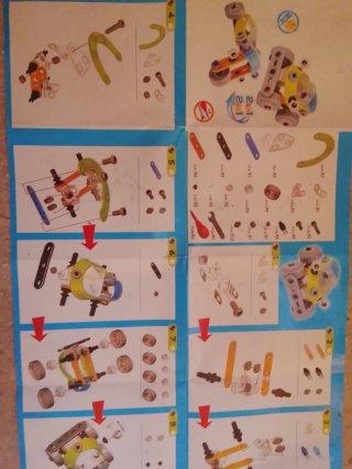 Juguetes de construcción 2 en 1