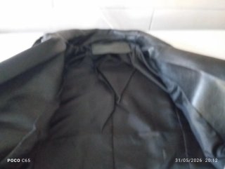 Cazadora Biker Polipiel Mujer Negra