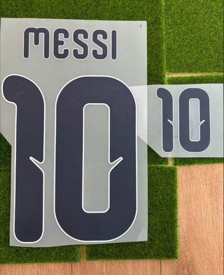 Parche Messi 10 Camiseta Argentina