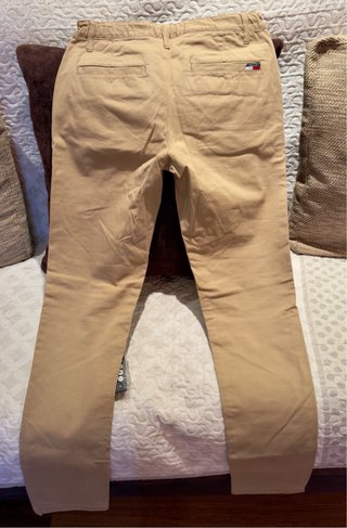 Pantalón Chino Niño Tommy Hilfiger Beige