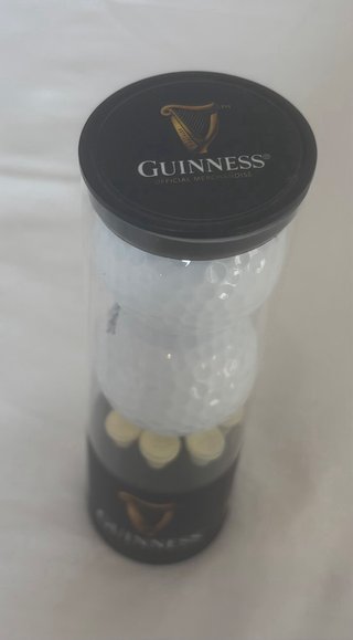 Palline da Golf e Tees Ufficiali Guinness