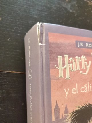 Primera edición Harry Potter y el cáliz de fuego