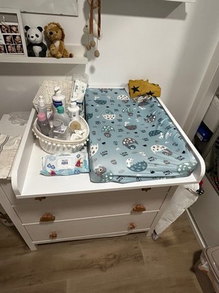 Adaptador cómoda bebé Blanco