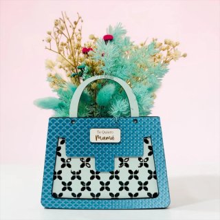 Bolso Decorativo Madera