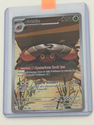 Crustle 186/182 Destined Rivals Pokémon TCG