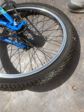 Bicicleta infantil azul TEAM