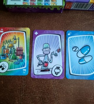 Juego de cartas Virus! y Virus! 2 Evolution