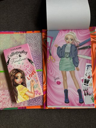 Libro de diseño de top model
