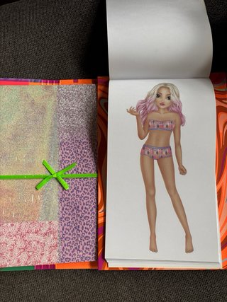 Libro de diseño de top model