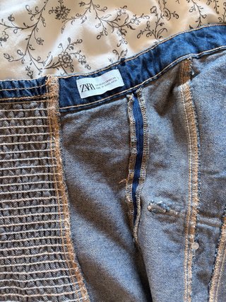 Top vaquero Zara