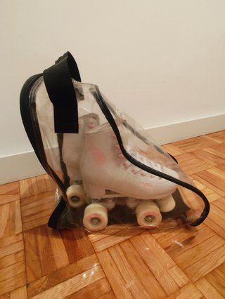 Patines Oxelo Quad Niña Blancos Talla 33
