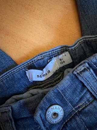 Pantalón vaquero cargo niño Talla 134