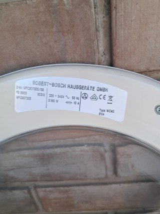 Puerta Lavadora Bosch Maxx WFO 2073