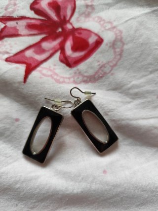 Conjunto bisutería collar y pendientes