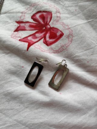 Conjunto bisutería collar y pendientes
