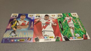 3 Cromos Rayo Vallecano.Adrenalyn XL 2025-262