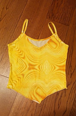 Lotto 3 Crop Top Punta Estivi Y2K Tg S