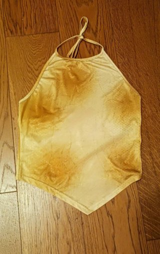 Lotto 3 Crop Top Punta Estivi Y2K Tg S