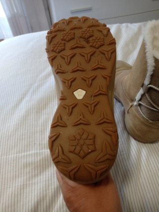 Botas de nieve beige/marrón