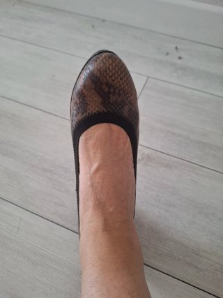 Zapatos planos Hispanitas serpiente